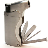 Tobacco Pipe Torch-Lighter & Czech Pipe Tool - All In One