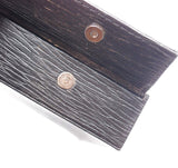 Travel Cigar Humidor Box Great Carry Along - Authentic Full Grade Leather - Black