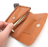 Sheep Napa Leather Tobacco Pipe Combo Pouch with Rubber Lining to Preserve Freshness