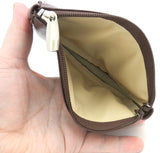 Sheep Napa Leather Tobacco Pouch with Rubber Lining to Preserve Freshness