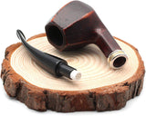 No. 120 Franklin Mediterranean Briar Wood Tobacco Pipe