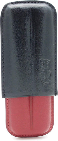 Leather Cigar Case for 2 (Corona) - Authentic Full Grade Buffalo Hide Leather Leather Cigar Case for 2 (Corona) - Authentic Full Grade Buffalo Hide Leather