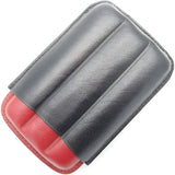 Full Grade Buffalo Hide Creased Leather Cigar Case