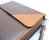 Sheep Napa Leather Tobacco Pipe Pouch Combo - Four Pipes and Tobacco Pouch & Tool Pockets