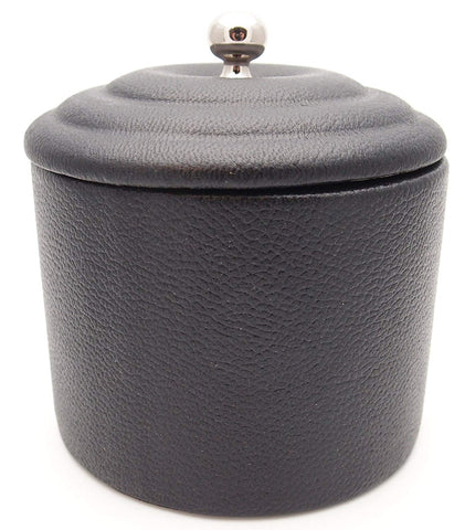 Full Grade Cow Leather Pipe Tobacco Jar Full Grade Cow Leather Pipe Tobacco Jar