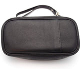 Tobacco Pipe Leather Case - 3 Pipes - Authentic Full Grade Leather