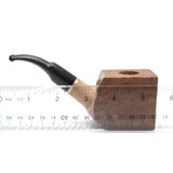 Pre-Drilled Mediterranean Bent Briar Wood Block