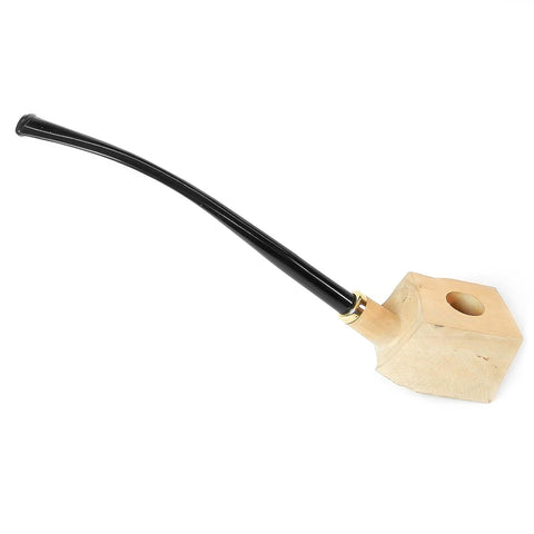 Pre-Drilled Churchwarden Pear Wood Block Pre-Drilled Churchwarden Pear Wood Block