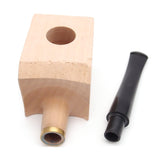 Pre-Drilled Straight Pear Wood Block