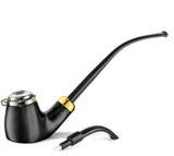 No. 21 Old Army Pear Wood Pipe (Dual Stems)