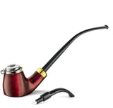 No. 21 Old Army Pear Wood Pipe (Dual Stems)