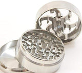 Three Piece 2 1/2" Herb, Spice, Tobacco, etc Grinder with Lever