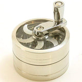 Three Piece 2 1/2" Herb, Spice, Tobacco, etc Grinder with Lever