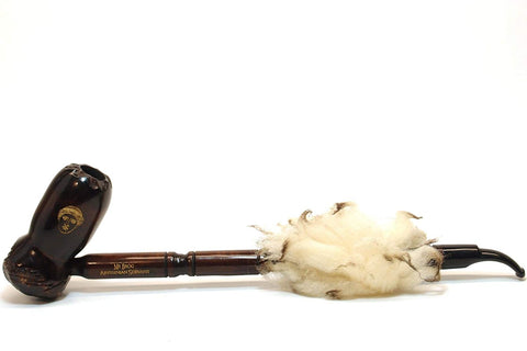 Abyssinian Servant Pear Wood Tobacco Pipe