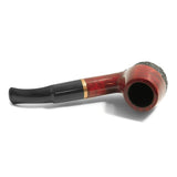 No. 67 Full Bent Mediterranean Briar Wood Smoking Pipe