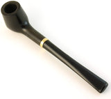 Mr. Brog Lovat Tobacco Pipe - Model No: 19 London Ebony - Pear Wood Roots - Hand Made