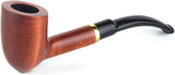 Mr. Brog Handmade Tobacco Smoking Pipe - Model No. 366 Gypsy - Pear Wood Roots