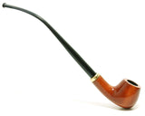 Tobacco Smoke Pipe - Churchwarden No 14 from The Root of Pear Wood - Briar Equivalent - Hand Made