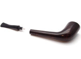 Mr. Brog Zulu Tobacco Pipe - Model No: 78 Indiana Walnut - Mediterranean Briar Wood - Hand Made