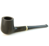 Mr. Brog Lovat Tobacco Pipe - Model No: 19 London Ebony - Pear Wood Roots - Hand Made