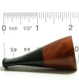 Cigar Mouthpiece (42) - Hand Made from Briar Wood