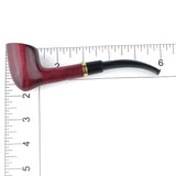 Mr. Brog Handmade Tobacco Smoking Pipe - Model No. 366 Gypsy - Pear Wood Roots