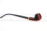 Tobacco Smoke Pipe - Churchwarden No 14 from The Root of Pear Wood - Briar Equivalent - Hand Made