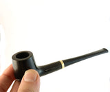 Mr. Brog Lovat Tobacco Pipe - Model No: 19 London Ebony - Pear Wood Roots - Hand Made