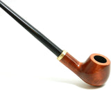 Tobacco Smoke Pipe - Churchwarden No 14 from The Root of Pear Wood - Briar Equivalent - Hand Made