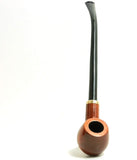 Tobacco Smoke Pipe - Churchwarden No 14 from The Root of Pear Wood - Briar Equivalent - Hand Made