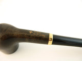 Mr. Brog Lovat Tobacco Pipe - Model No: 19 London Ebony - Pear Wood Roots - Hand Made