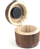 Mr. Brog Wooden Barrel Tobacco Humidor