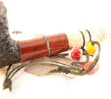 Lakota Mediterranean Briar Wood Indian Peace Pipe