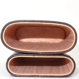 Spanish Leather Cedar Cigar Cases - Authentic Full Grade Buffalo Hide Leather