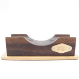 Luxurious Cigar Stand - African Wenge Wood & Copper - Solid One Piece Design