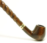 No. 15 Bent Albert Pear Wood Tobacco Pipe