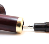 Tobacco Smoke Pipe - Churchwarden No 14 from The Root of Pear Wood - Briar Equivalent - Hand Made