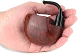 Handmade Tobacco Smoking Pipe - Model No. 172 U.S. Pocket - Mediterranean Briar Wood