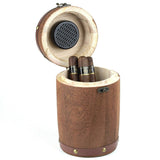 Mrs. Brog Wooden Barrel Cigar and Pipe Tobacco Humidor