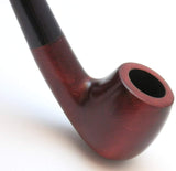 Beech Wood Tobacco Pipe - Model 54 Café Mahogany - Hand Made