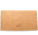 Tobacco Pouch - Authentic Calf Antique Leather - Tan