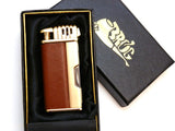 Leather Tobacco Pipe Lighter and Czech Tool - All in One