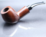 Mr. Brog Handmade Tobbaco Smoking Pipe - Model No. 63 Zurek Walnut - Pear Wood Roots