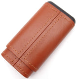 Spanish Leather Cedar Cigar Cases - Authentic Full Grade Buffalo Hide Leather